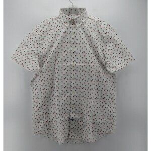 NEW Twillory Shirt XL Untuckable Button Up All Over Balloon Print